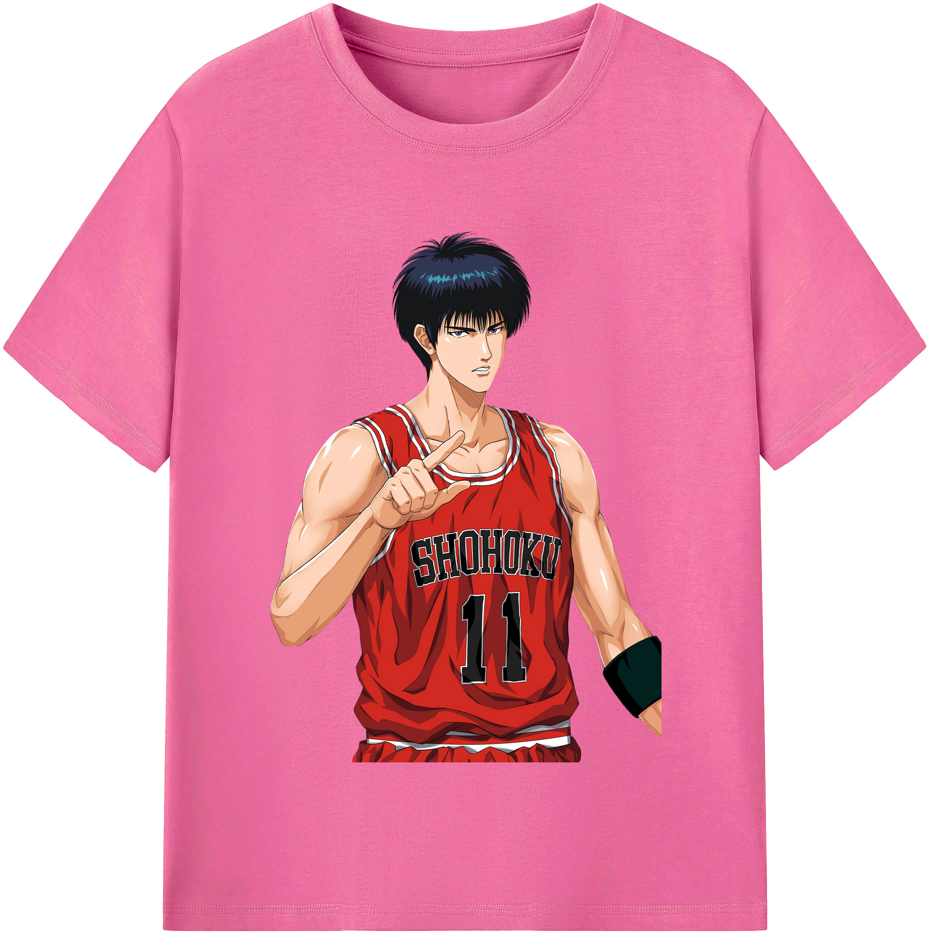 （画像用） SLAM DUNK／スラムダンク レディースカジュアルプリントTシャツ（綿100％）
